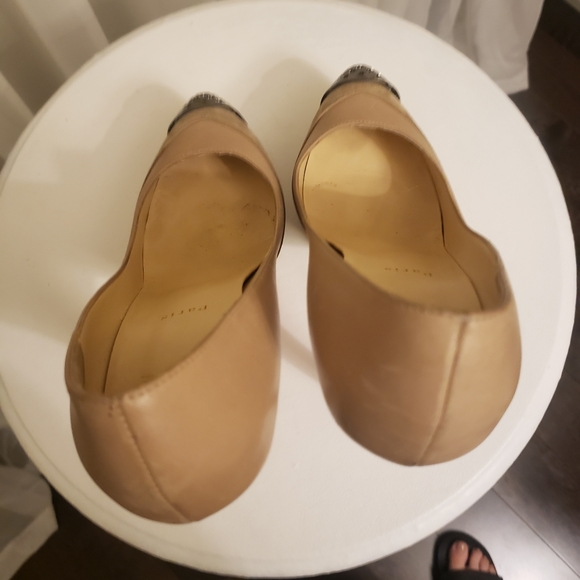 Christian Louboutin Maggie Beige Suede Pumps - Picture 6 of 13